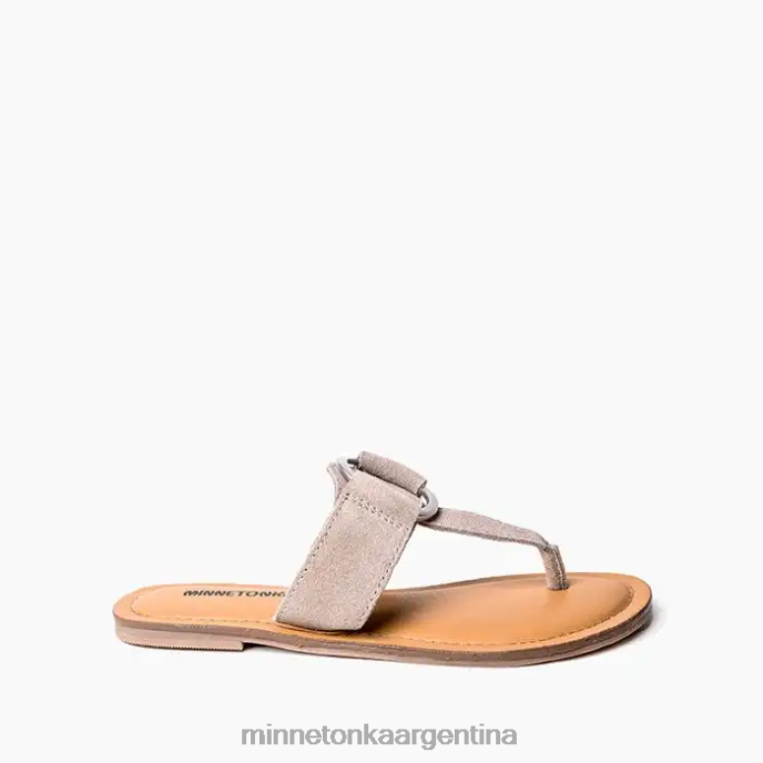 calzado simplemente gris pardo mujer fairlea Minnetonka R6DN184