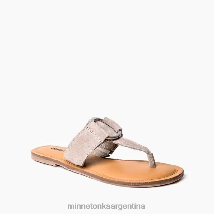 calzado simplemente gris pardo mujer fairlea Minnetonka R6DN184