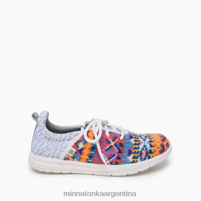 calzado atardecer naranja mujer eco de nuevo Minnetonka R6DN319