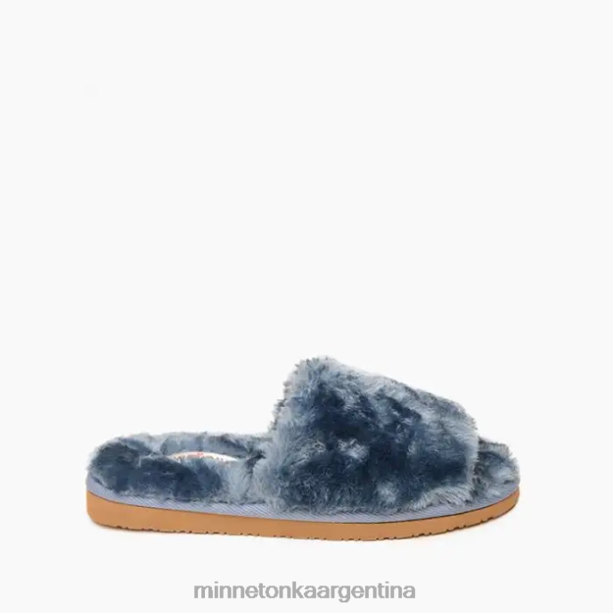 calzado azul mujer lolo Minnetonka R6DN285