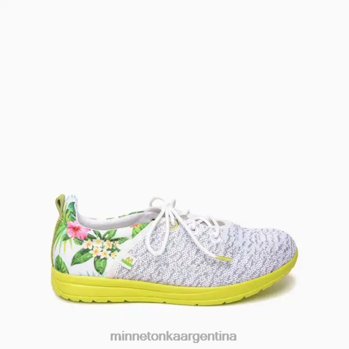 calzado blanco multicolor mujer eco de nuevo Minnetonka R6DN323
