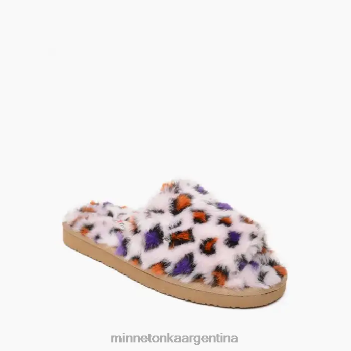 calzado estampado de leopardo rubor mujer lolo Minnetonka R6DN287