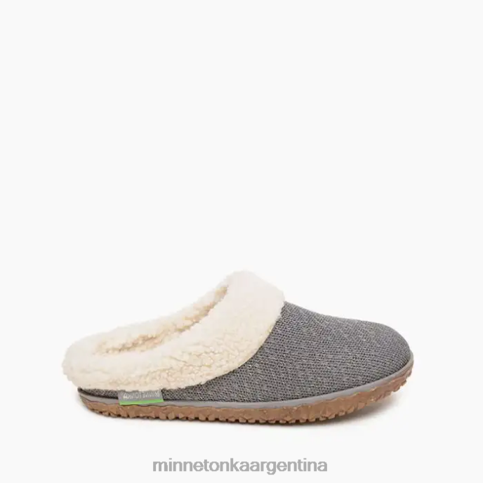 calzado gris mujer abeto ecológico Minnetonka R6DN254