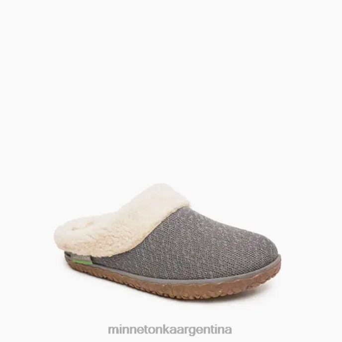 calzado gris mujer abeto ecológico Minnetonka R6DN254