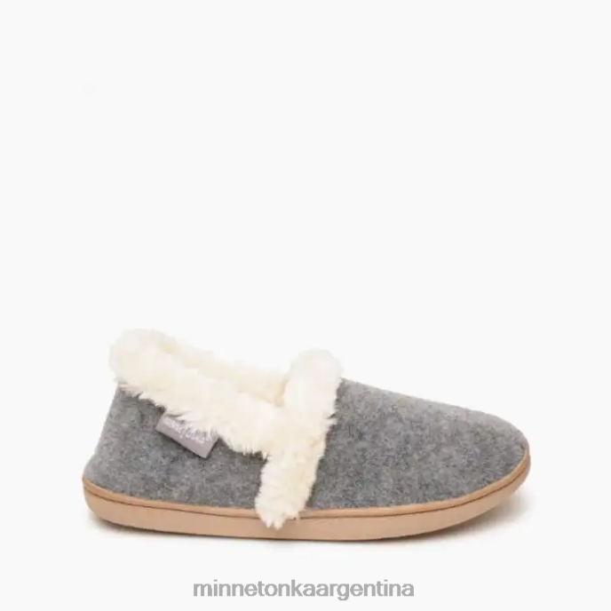 calzado gris mujer dina Minnetonka R6DN250