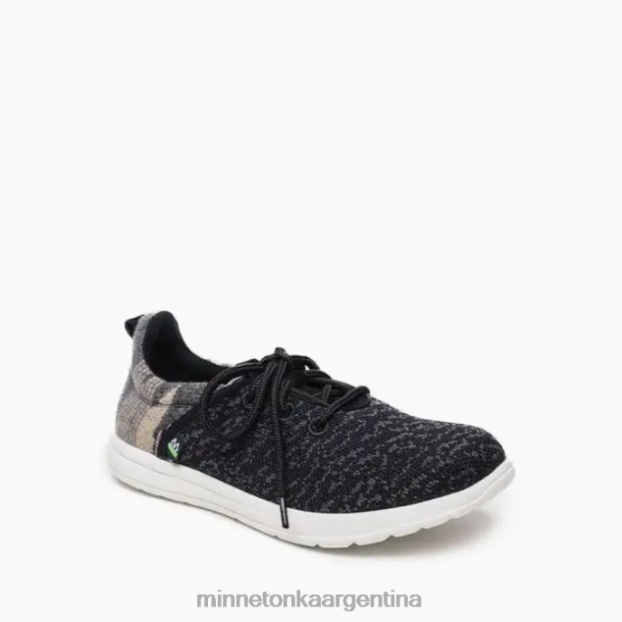 calzado negro múltiple mujer eco de nuevo Minnetonka R6DN316