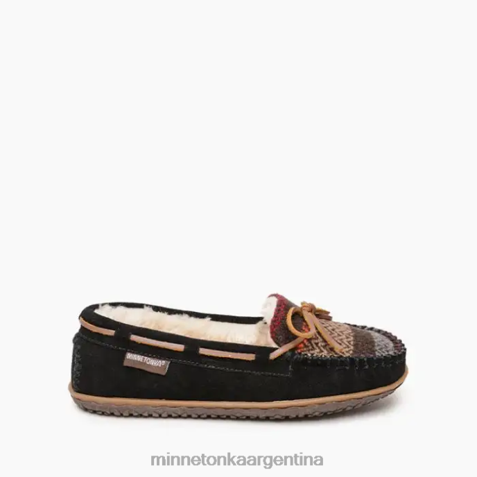 calzado negro múltiple mujer tilia Minnetonka R6DN125