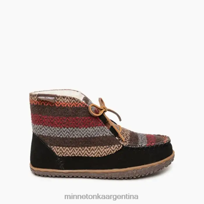 calzado negro múltiple mujer torrey Minnetonka R6DN13
