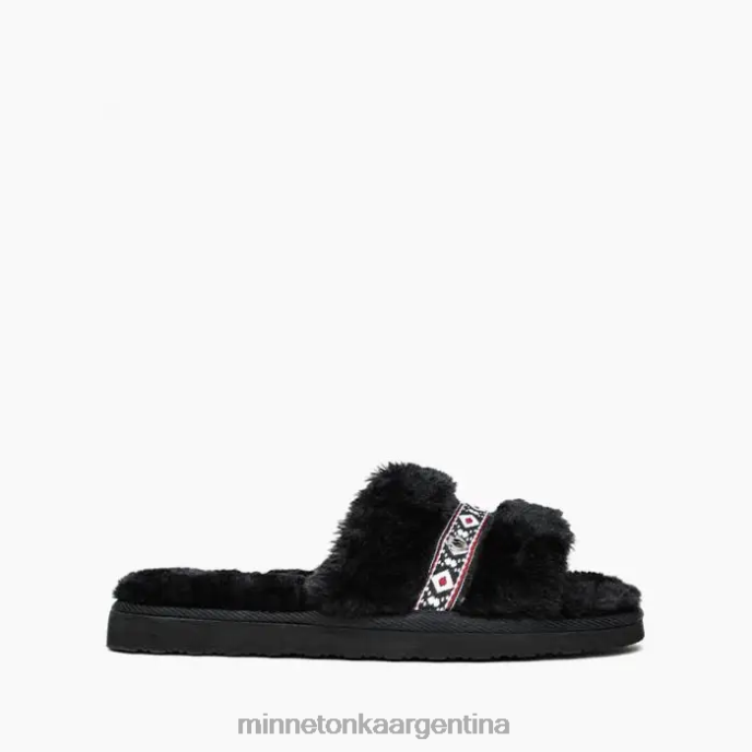 calzado negro mujer Londres Minnetonka R6DN275