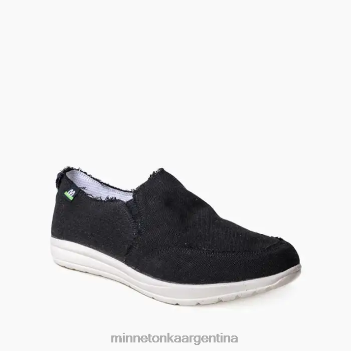 calzado negro mujer extensión ecológica Minnetonka R6DN321