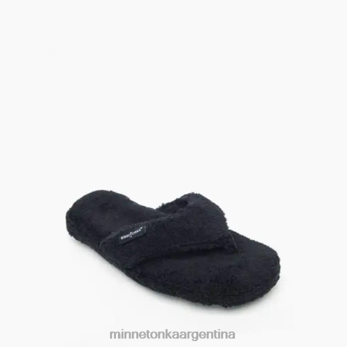 calzado negro mujer olivia Minnetonka R6DN272