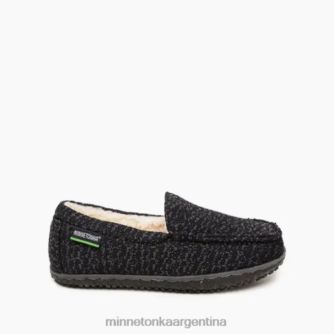 calzado negro mujer olmo ecológico Minnetonka R6DN260