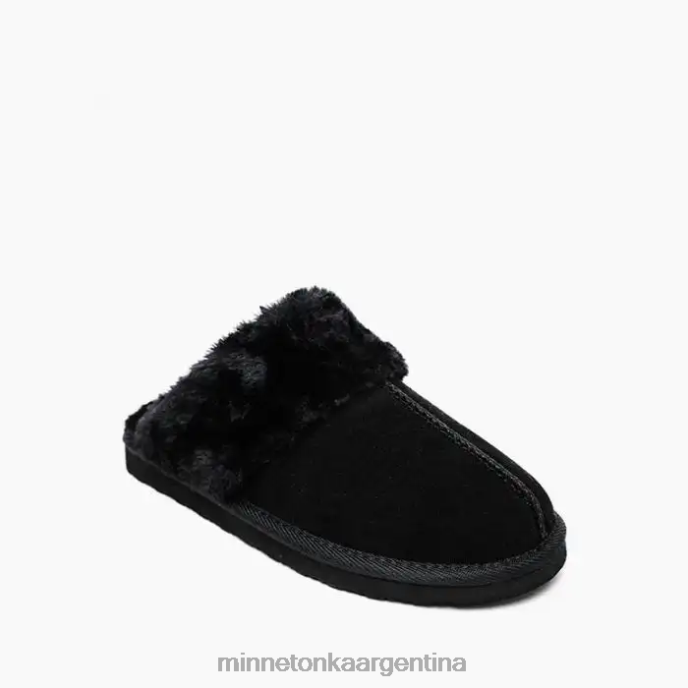 calzado negro mujer queso Minnetonka R6DN208
