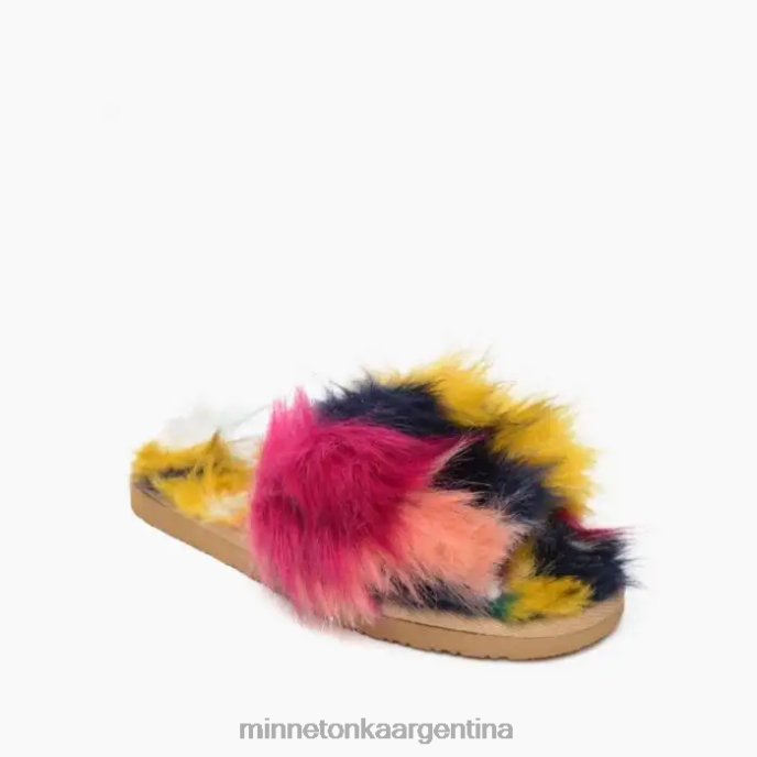 calzado unicornio azul marino mujer lolo Minnetonka R6DN294