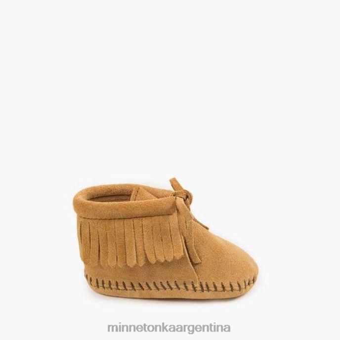 calzado broncearse niños botín con flecos Minnetonka R6DN489