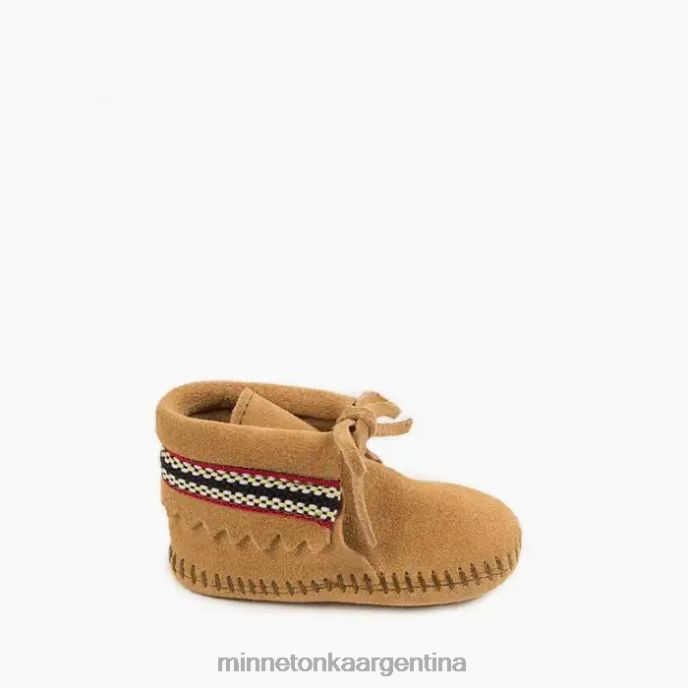 calzado broncearse niños botín trenzado Minnetonka R6DN485