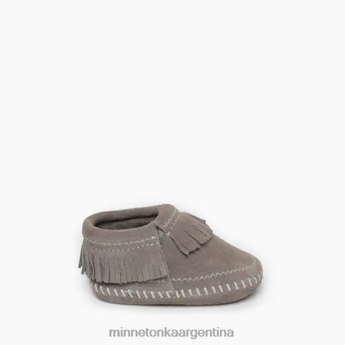 calzado gris niños botín riley Minnetonka R6DN478