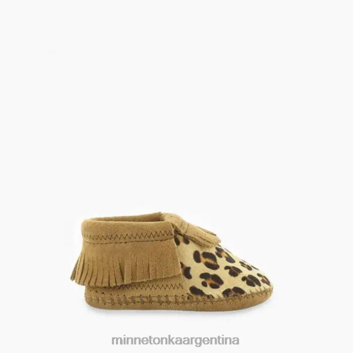 calzado leopardo niños botín riley Minnetonka R6DN480