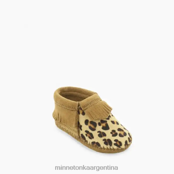 calzado leopardo niños botín riley Minnetonka R6DN480