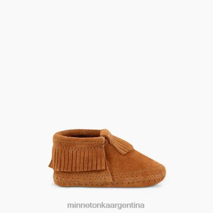 calzado marrón niños botín riley Minnetonka R6DN477