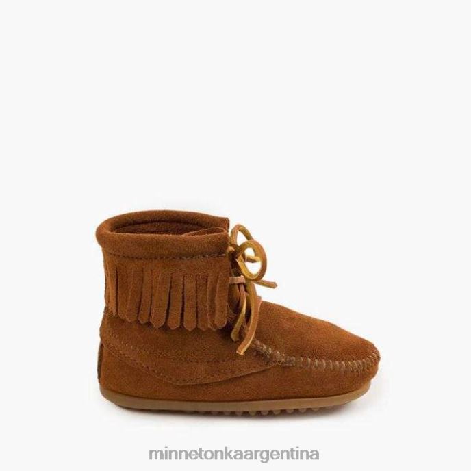 calzado marrón niños bota de vagabundo Minnetonka R6DN471