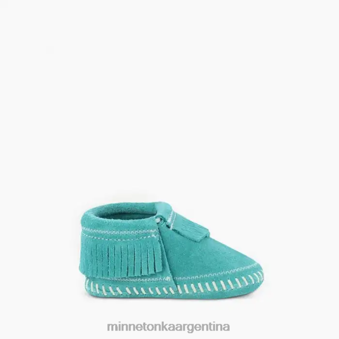 calzado turquesa niños botín riley Minnetonka R6DN482