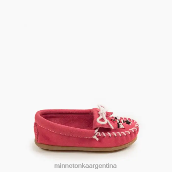 calzado Rosa caliente niños moc trueno Minnetonka R6DN461
