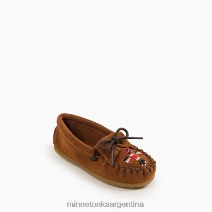 calzado marrón niños moc trueno Minnetonka R6DN460