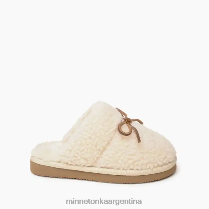 calzado crema niños mini ráfaga de desgaste Minnetonka R6DN509
