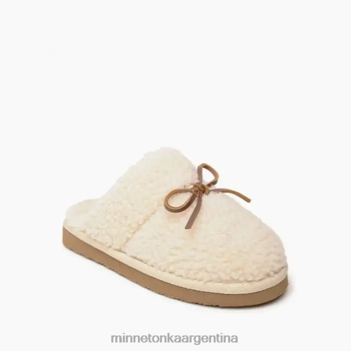 calzado crema niños mini ráfaga de desgaste Minnetonka R6DN509