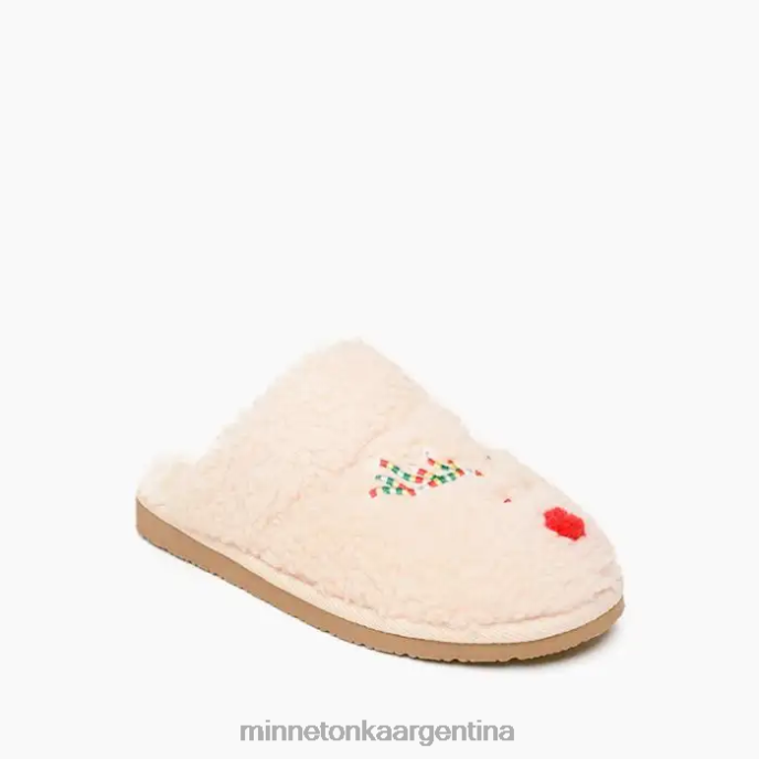 calzado reno crema niños camisola de reno Minnetonka R6DN500