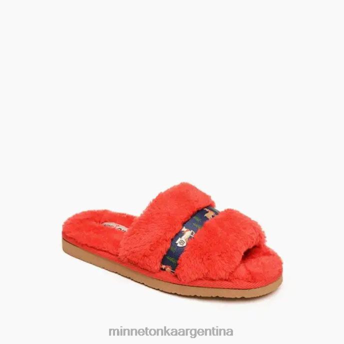 calzado reno rojo niños Lizzie reno Minnetonka R6DN507