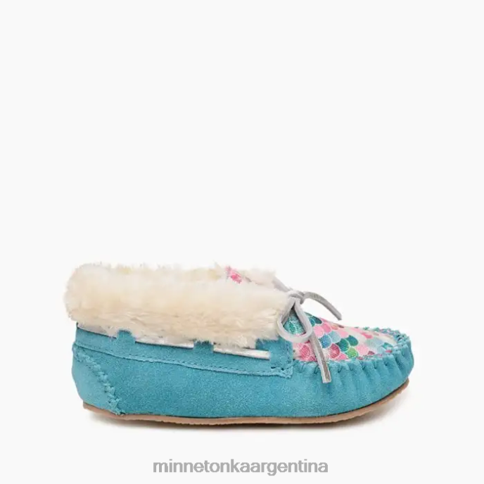 calzado sirena turquesa niños charley Minnetonka R6DN503