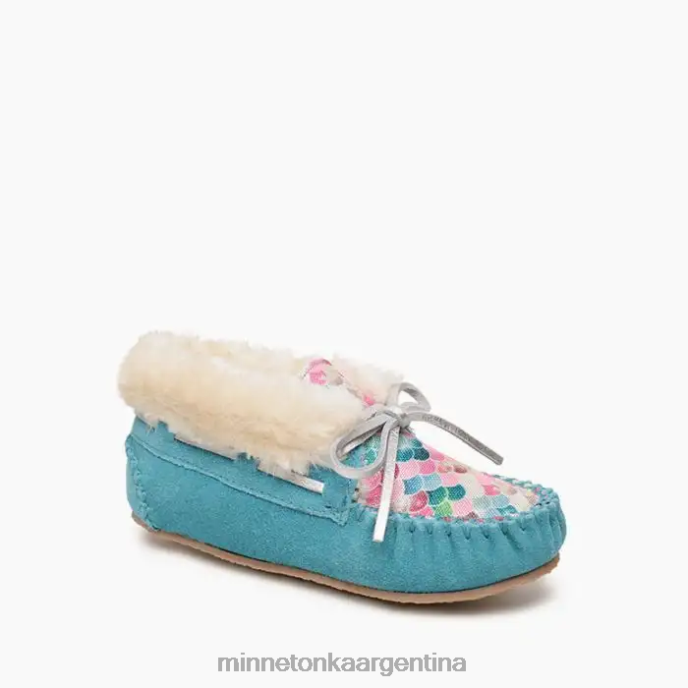 calzado sirena turquesa niños charley Minnetonka R6DN503
