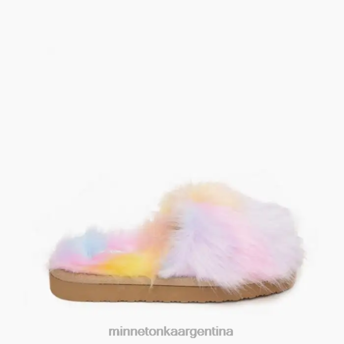 calzado unicornio rosa niños lila Minnetonka R6DN506