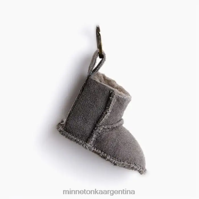 accesorios gris unisexo llaveros mini bota Minnetonka R6DN535