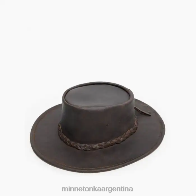 accesorios marron oscuro unisexo doblar el sombrero Minnetonka R6DN513