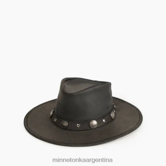 accesorios negro unisexo sombrero de níquel de búfalo Minnetonka R6DN518