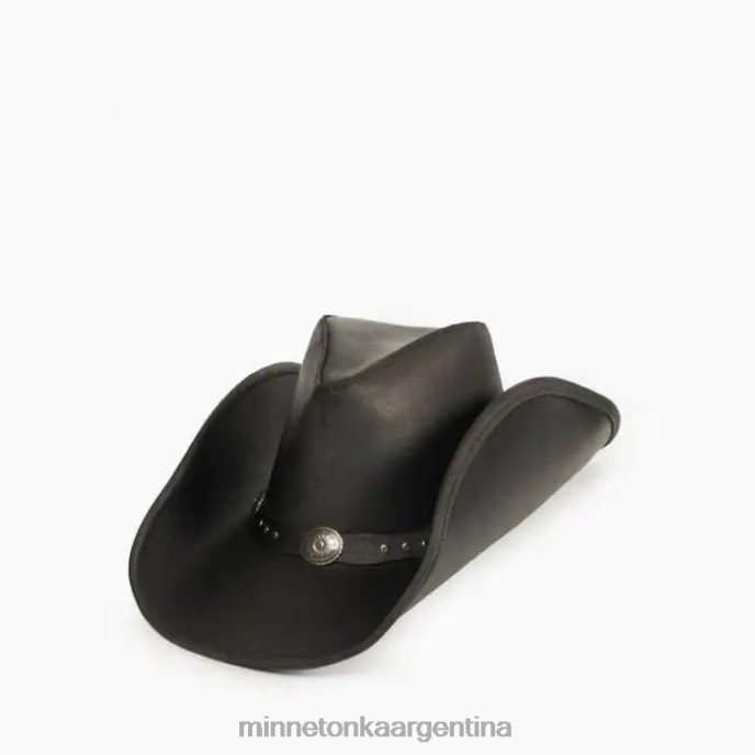 accesorios negro unisexo sombrero tipo silverton Minnetonka R6DN526